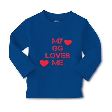 Baby Clothes My Gg Loves Me Grandma Grandmother Boy & Girl Clothes Cotton