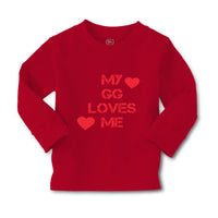Baby Clothes My Gg Loves Me Grandma Grandmother Boy & Girl Clothes Cotton - Cute Rascals