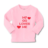 Baby Clothes My Gg Loves Me Grandma Grandmother Boy & Girl Clothes Cotton - Cute Rascals