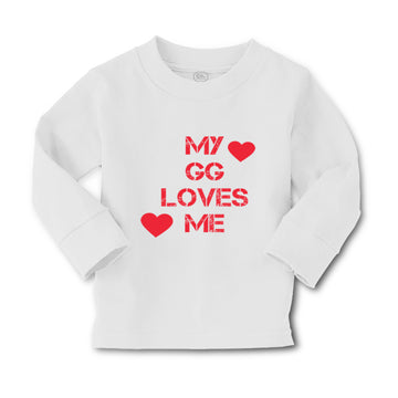 Baby Clothes My Gg Loves Me Grandma Grandmother Boy & Girl Clothes Cotton
