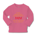 Baby Clothes If You Mess with Me You Mess with My Papa Dad Father's Day Cotton