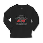 Baby Clothes If You Mess with Me You Mess with My Auntie Aunt Funny Style A - Cute Rascals