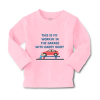 Baby Clothes This Is My Working in The Garage with Daddy Shirt Dad Father's Day - Cute Rascals