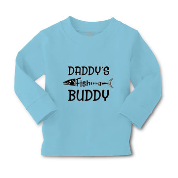 Baby Clothes Daddy's Fishing Buddy Fisherman Dad Father's Day Boy & Girl Clothes