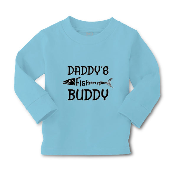 Baby Clothes Daddy's Fishing Buddy Fisherman Dad Father's Day Boy & Girl Clothes - Cute Rascals