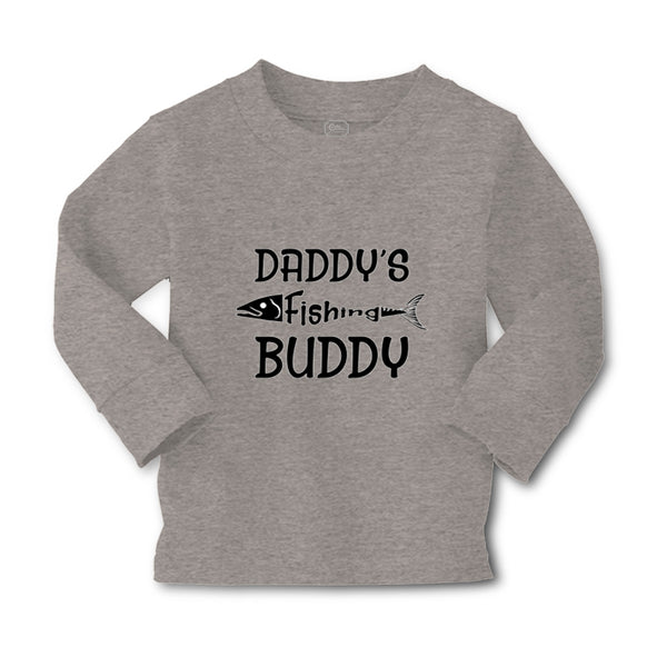 Baby Clothes Daddy's Fishing Buddy Fisherman Dad Father's Day Boy & Girl Clothes - Cute Rascals