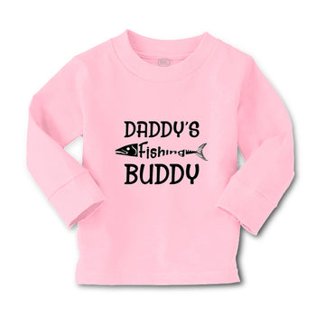 Baby Clothes Daddy's Fishing Buddy Fisherman Dad Father's Day Boy & Girl Clothes