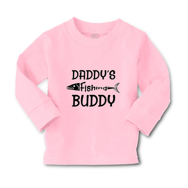 Baby Clothes Daddy's Fishing Buddy Fisherman Dad Father's Day Boy & Girl Clothes - Cute Rascals