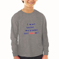 Baby Clothes I'M Not Spoiled My Grandpa Just Loves Me Boy & Girl Clothes Cotton - Cute Rascals