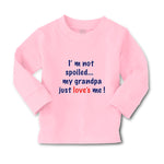 Baby Clothes I'M Not Spoiled My Grandpa Just Loves Me Boy & Girl Clothes Cotton - Cute Rascals