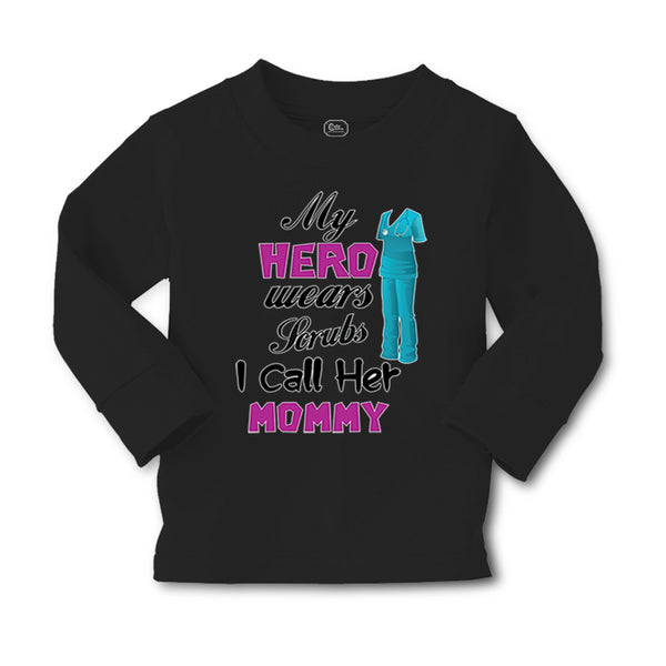 Baby Clothes My Hero Wears Scrubs and I Call Her Mommy Doctor Nurse Cotton - Cute Rascals
