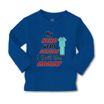 Baby Clothes My Hero Wears Scrubs I Call Her Mommy Doctor Nurse Cotton - Cute Rascals