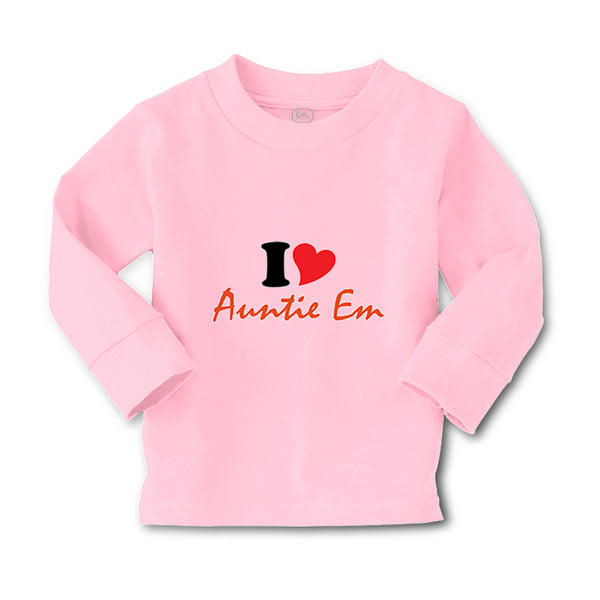 Baby Clothes I Heart Auntie Em Aunt Boy & Girl Clothes Cotton - Cute Rascals