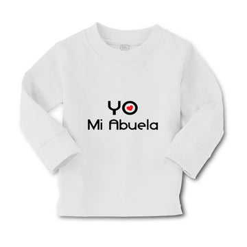 Baby Clothes Yo Amo Mi Abuela Grandmother Grandma Boy & Girl Clothes Cotton