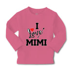 Baby Clothes I Love Mimi Grandma Grandmother Boy & Girl Clothes Cotton - Cute Rascals