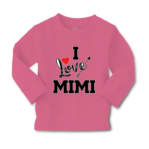 Baby Clothes I Love Mimi Grandma Grandmother Boy & Girl Clothes Cotton - Cute Rascals