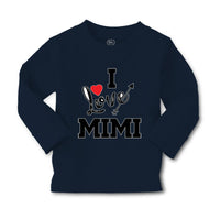 Baby Clothes I Love Mimi Grandma Grandmother Boy & Girl Clothes Cotton - Cute Rascals
