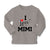 Baby Clothes I Love Mimi Grandma Grandmother Boy & Girl Clothes Cotton - Cute Rascals