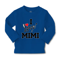 Baby Clothes I Love Mimi Grandma Grandmother Boy & Girl Clothes Cotton - Cute Rascals