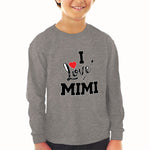 Baby Clothes I Love Mimi Grandma Grandmother Boy & Girl Clothes Cotton - Cute Rascals