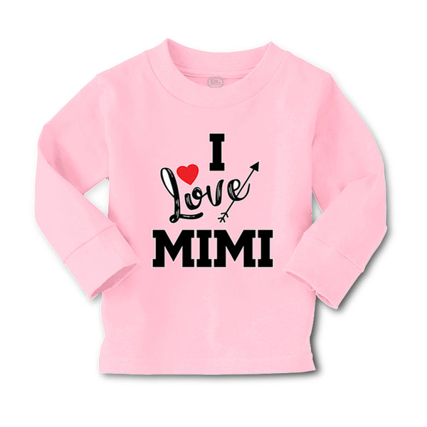 Baby Clothes I Love Mimi Grandma Grandmother Boy & Girl Clothes Cotton - Cute Rascals