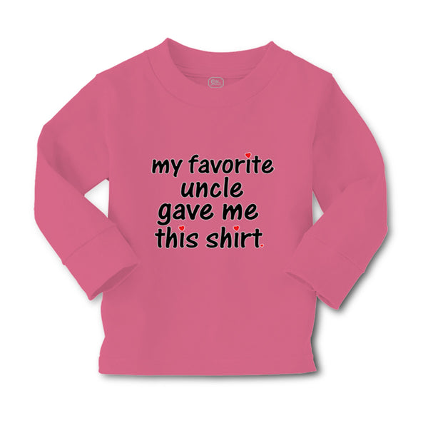 Baby Clothes My Favorite Uncle Game Me This Shirt Boy & Girl Clothes Cotton - Cute Rascals