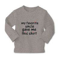Baby Clothes My Favorite Uncle Game Me This Shirt Boy & Girl Clothes Cotton - Cute Rascals