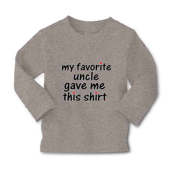 Baby Clothes My Favorite Uncle Game Me This Shirt Boy & Girl Clothes Cotton - Cute Rascals