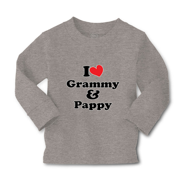 Baby Clothes I Love My Grammy and Pappy Grandparents Boy & Girl Clothes Cotton - Cute Rascals