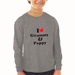 Baby Clothes I Love My Grammy and Pappy Grandparents Boy & Girl Clothes Cotton - Cute Rascals