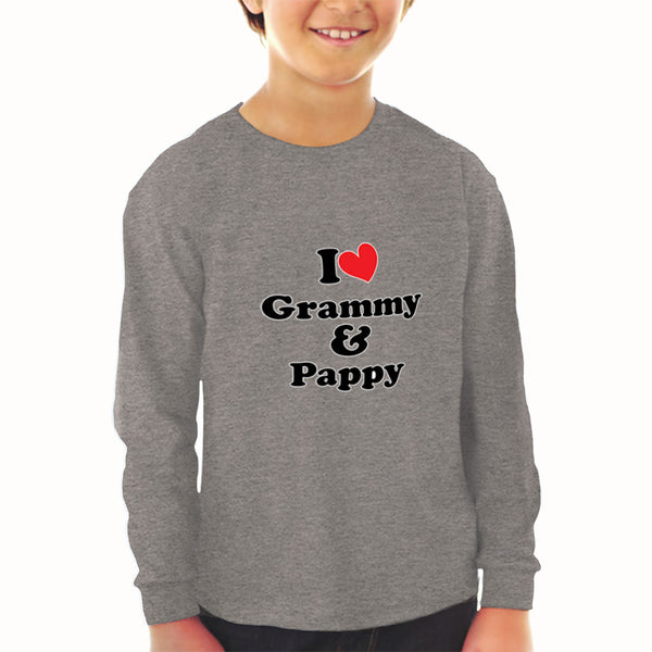 Baby Clothes I Love My Grammy and Pappy Grandparents Boy & Girl Clothes Cotton - Cute Rascals