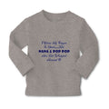Baby Clothes I Know My Finger Is Small... but Nana and Pop Pop Cotton