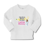 Baby Clothes My Hero Wears Scrubs I Call Her Mommy Doctor Nurse Rn Cotton - Cute Rascals