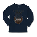 Baby Clothes If Your Dad Doesn'T Have A Beard Have 2 Moms Funny Style A Cotton