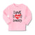 Baby Clothes I Heart My Daddy Love Dad Father's Day B Boy & Girl Clothes Cotton - Cute Rascals