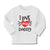 Baby Clothes I Heart My Daddy Love Dad Father's Day B Boy & Girl Clothes Cotton - Cute Rascals