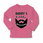 Baby Clothes Daddy's Little Beard Puller B Dad Father's Day Funny Cotton - Cute Rascals