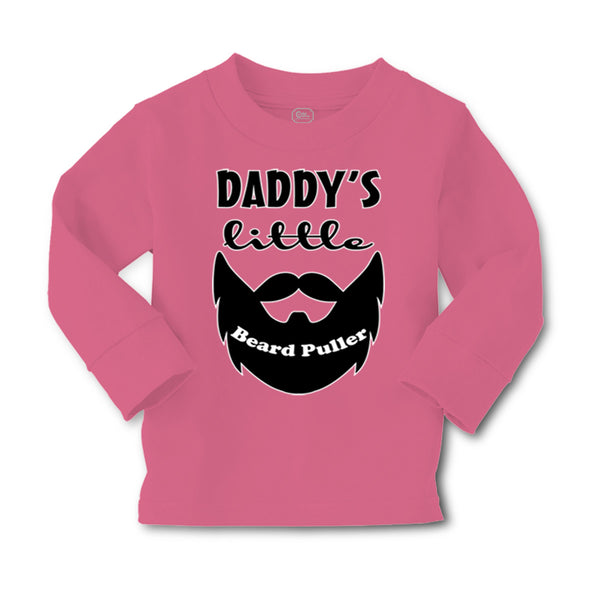 Baby Clothes Daddy's Little Beard Puller B Dad Father's Day Funny Cotton - Cute Rascals