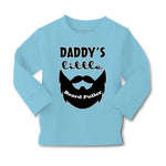 Baby Clothes Daddy's Little Beard Puller B Dad Father's Day Funny Cotton - Cute Rascals