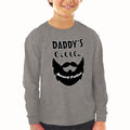 Baby Clothes Daddy's Little Beard Puller B Dad Father's Day Funny Cotton