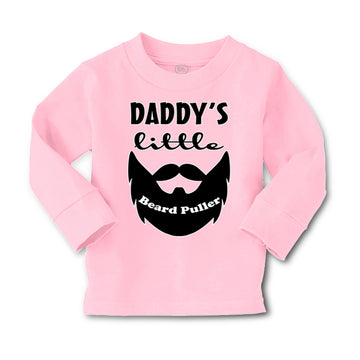 Baby Clothes Daddy's Little Beard Puller B Dad Father's Day Funny Cotton