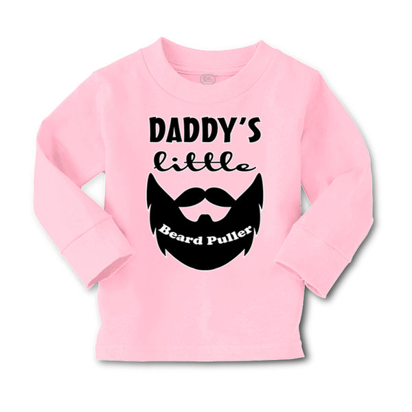 Baby Clothes Daddy's Little Beard Puller B Dad Father's Day Funny Cotton - Cute Rascals