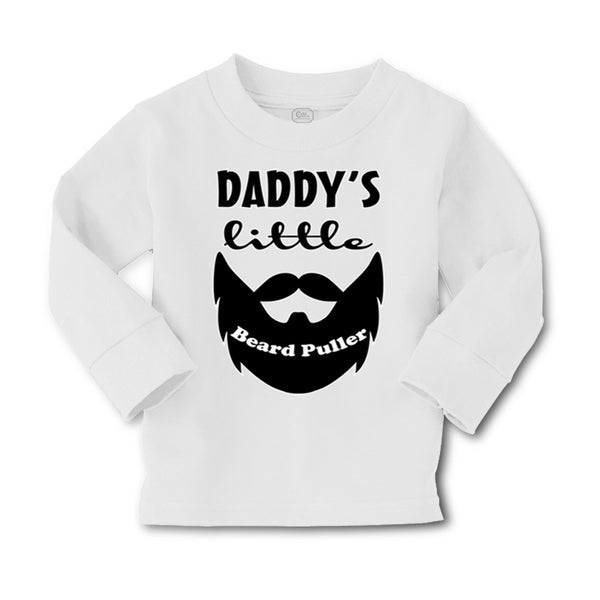 Baby Clothes Daddy's Little Beard Puller B Dad Father's Day Funny Cotton - Cute Rascals