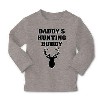 Baby Clothes Daddy's Hunting Buddy Dad Father's Day Boy & Girl Clothes Cotton