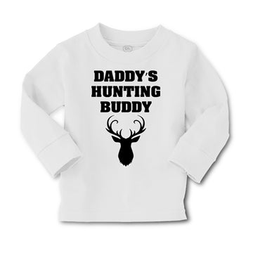 Baby Clothes Daddy's Hunting Buddy Dad Father's Day Boy & Girl Clothes Cotton
