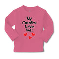 Baby Clothes My Cousins Love Me Pregnancy Announcement Boy & Girl Clothes Cotton