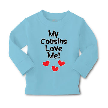Baby Clothes My Cousins Love Me Pregnancy Announcement Boy & Girl Clothes Cotton