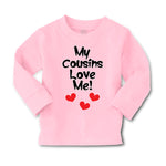 Baby Clothes My Cousins Love Me Pregnancy Announcement Boy & Girl Clothes Cotton - Cute Rascals