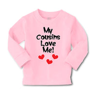 Baby Clothes My Cousins Love Me Pregnancy Announcement Boy & Girl Clothes Cotton - Cute Rascals