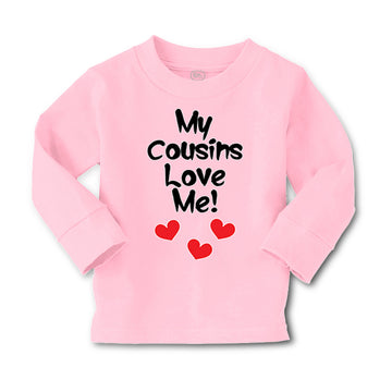 Baby Clothes My Cousins Love Me Pregnancy Announcement Boy & Girl Clothes Cotton